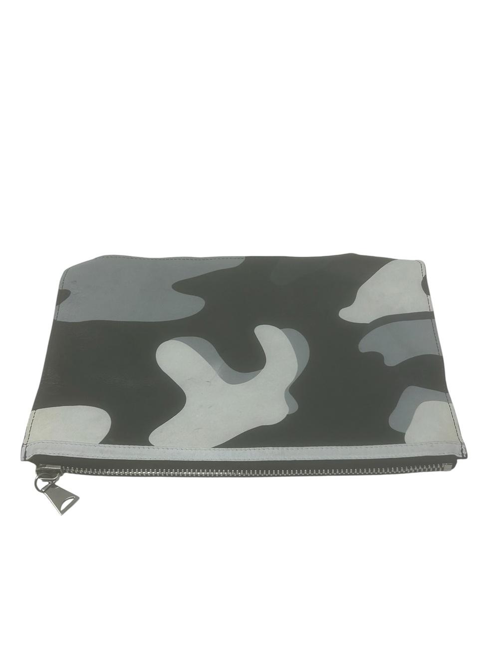 Proenza Schouler Grey Camo Zip Pouch as is